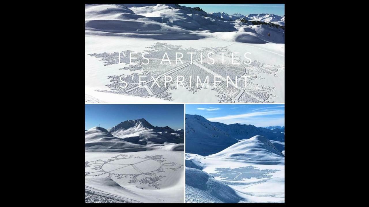 Le Refuge Du Montagnard, Arc 1950, Skis Aux Pieds, Spa Les Arcs  Kültér fotó